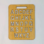A - Z Alphabets Stencils with Puzzles