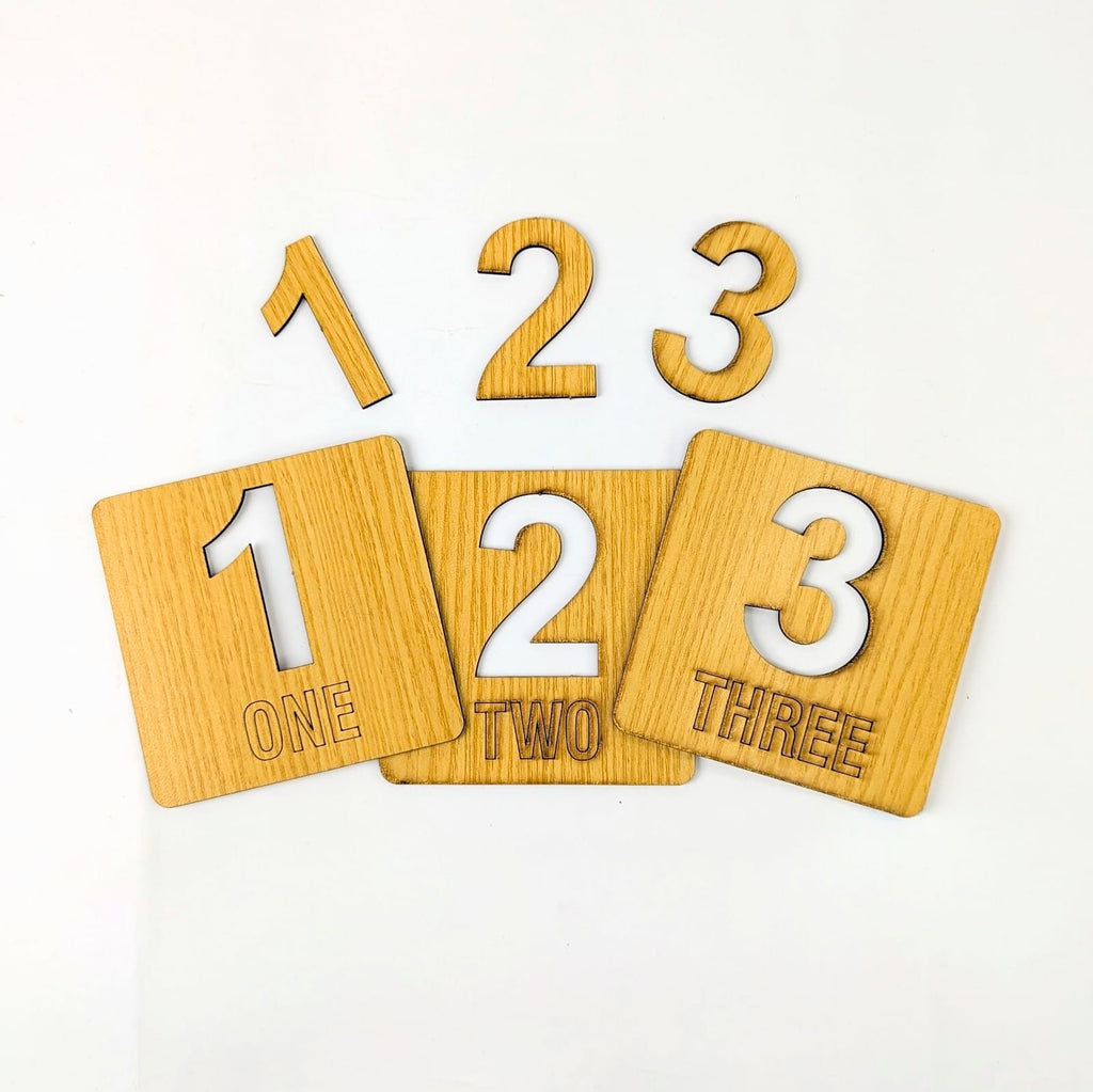 1 - 10 Counting Stencils with Puzzles