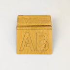 A - Z Alphabets Stencils with Puzzles