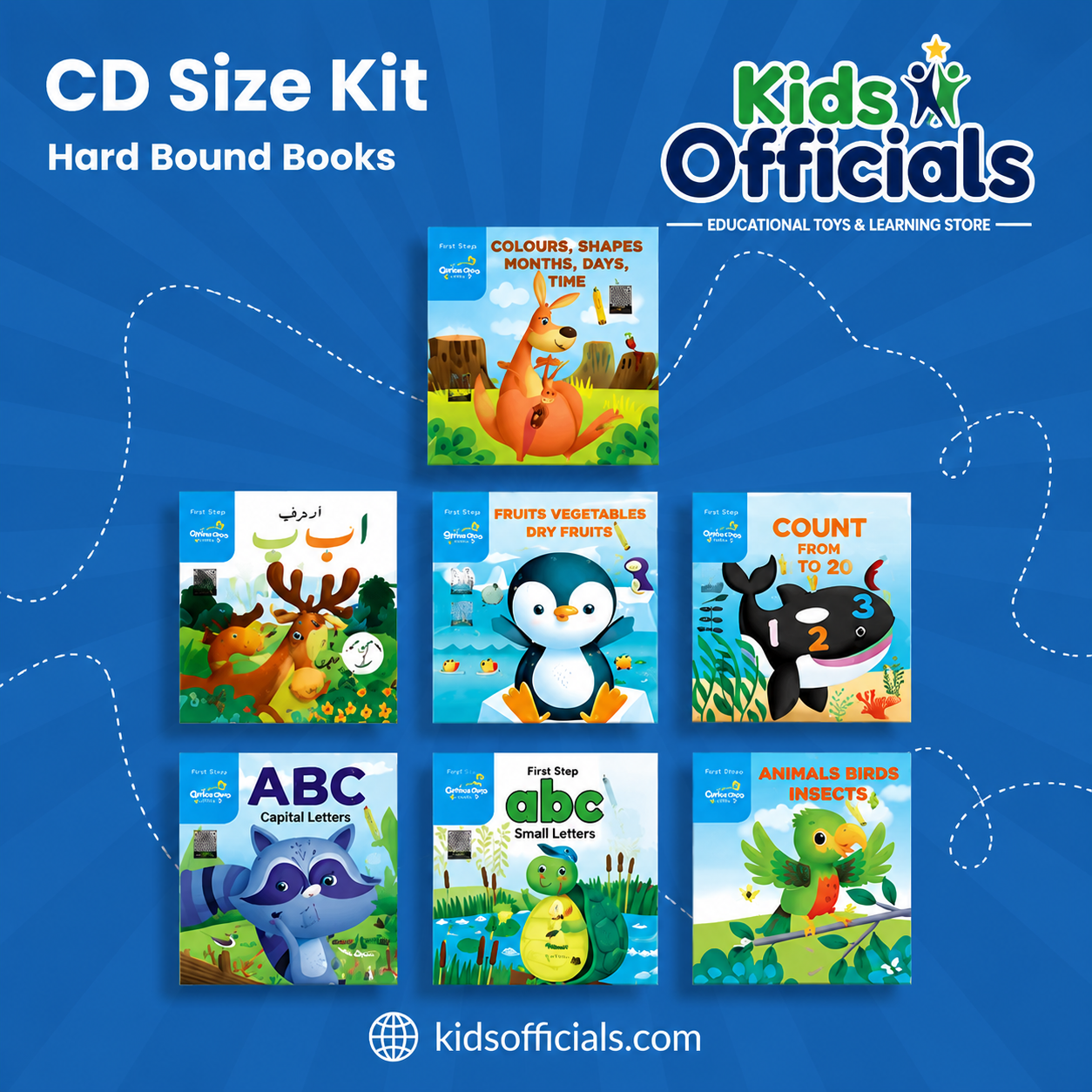 7-Piece Educational Books Set