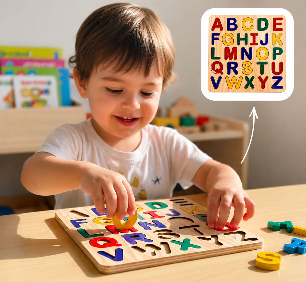 Premium Montessori Colorful Acrylic Puzzle Boards