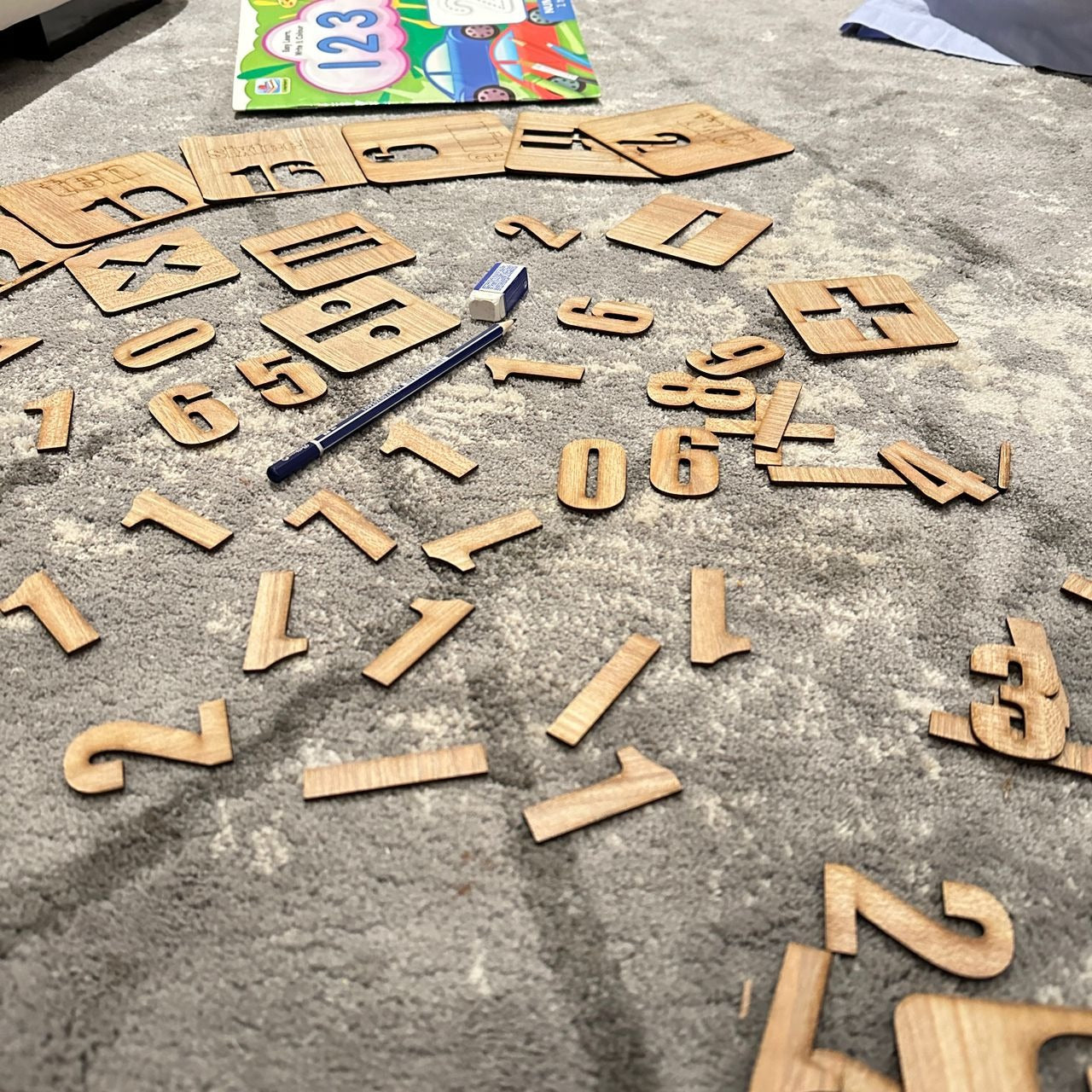 1 - 10 Counting Stencils with Puzzles
